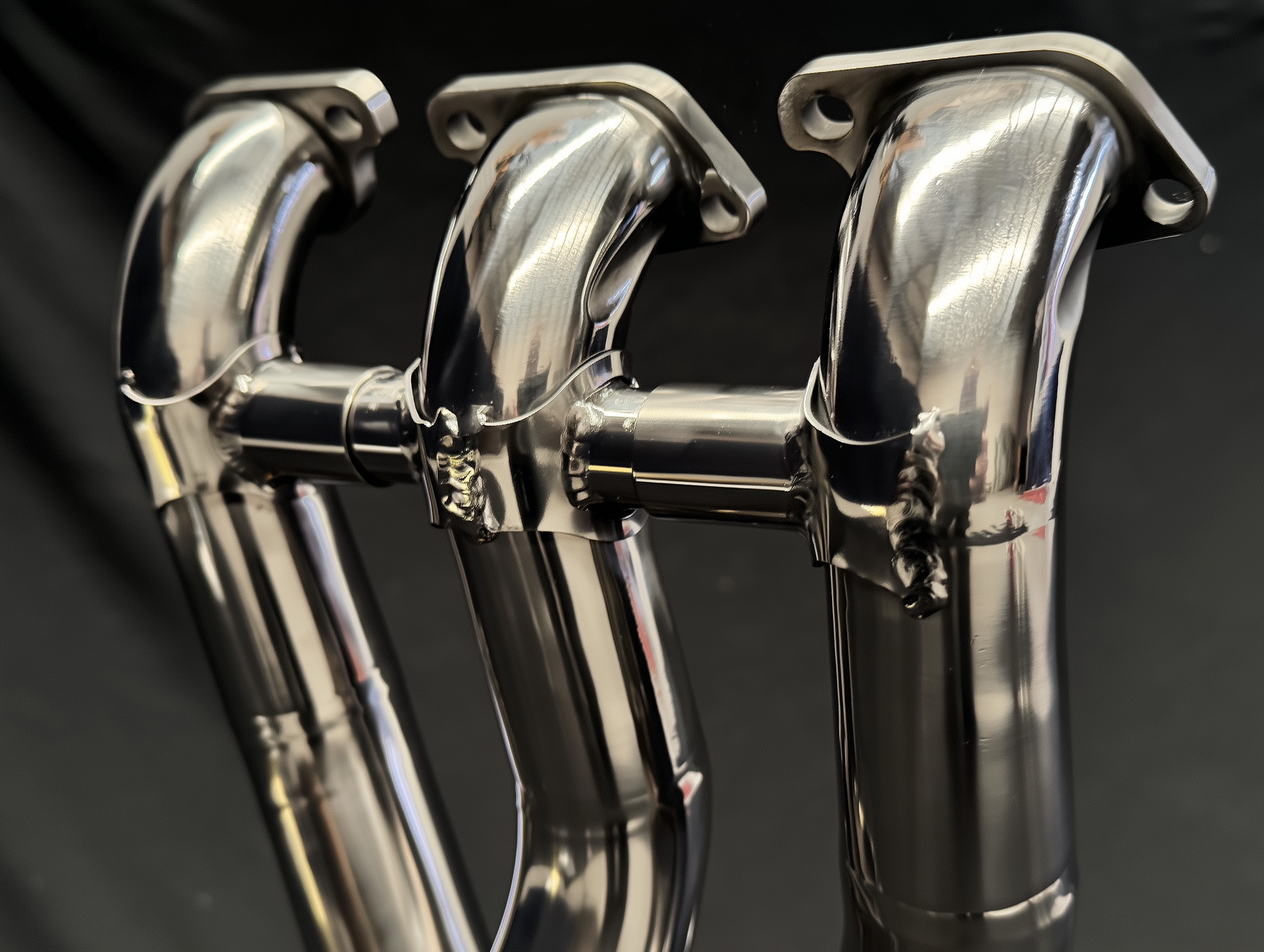 MVAugusta Dragster-Brutale 800 Polished Titanium Headers.