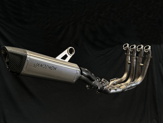 BMW S1000XR and M1000XR  Vandemon Titanium Exhaust System 2020-2025