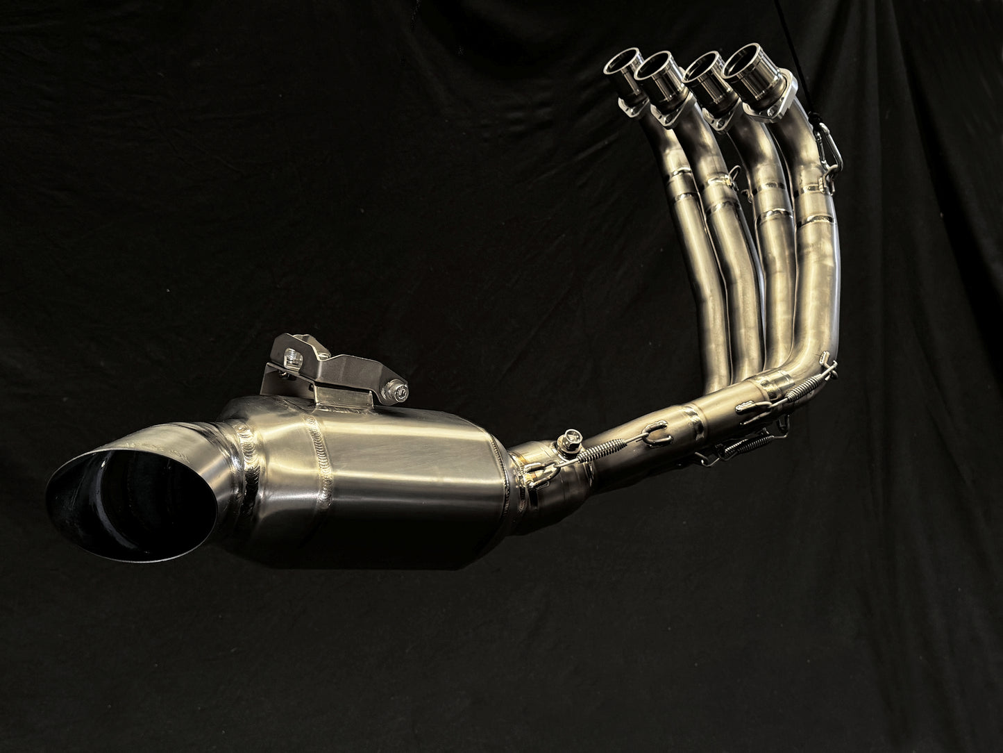a Honda titanium exhausts