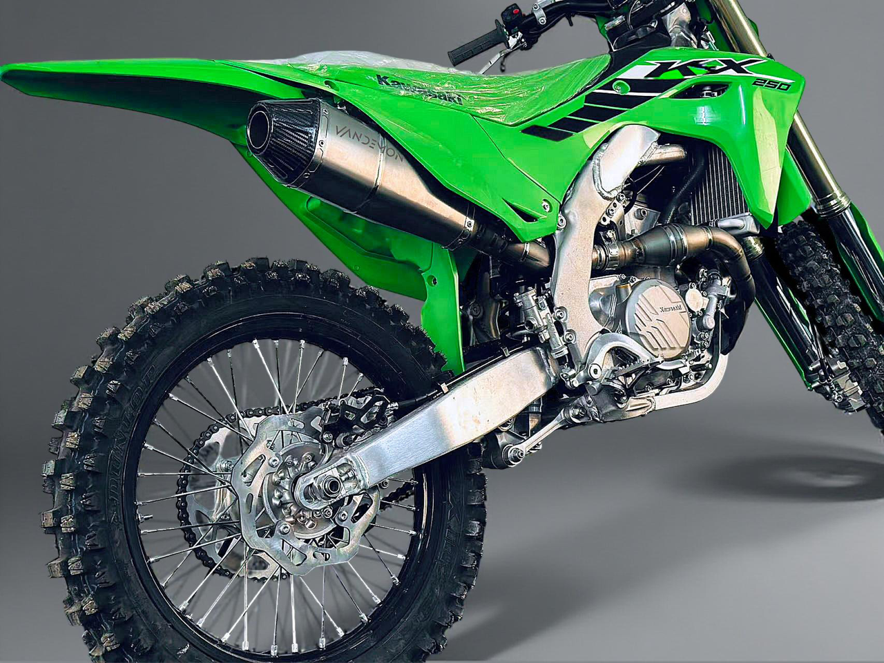 Kawasaki KX250F Titanium Exhaust System
