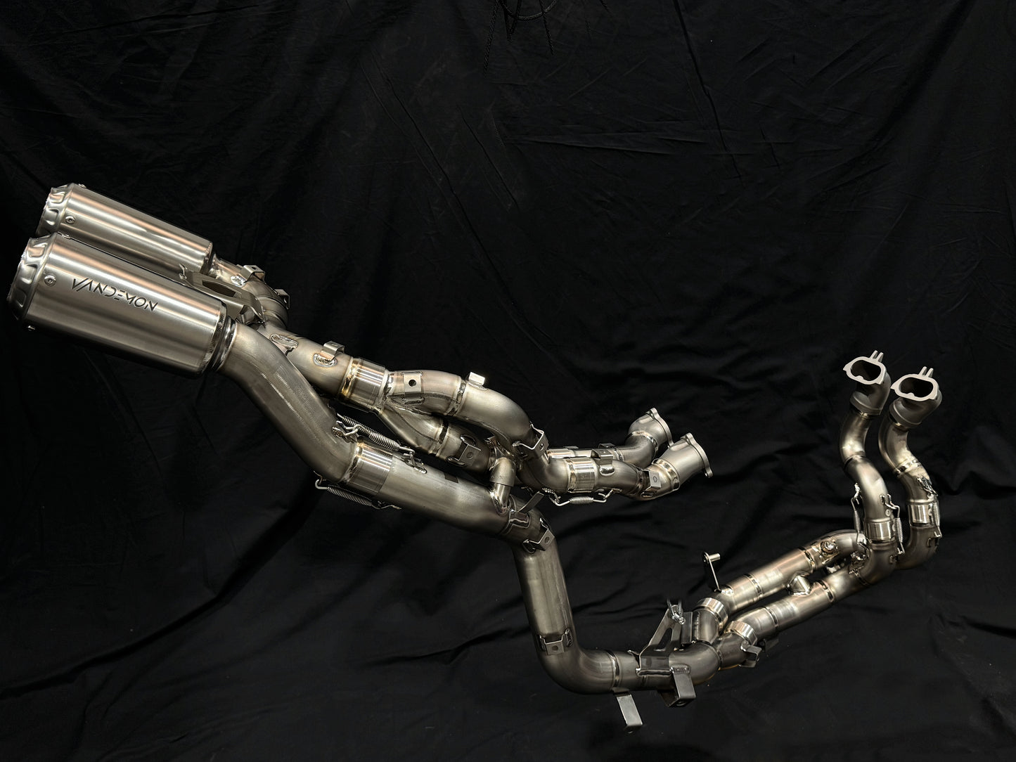 Ducati Panigale V4 and V4S Vandemon High Mount Race Exhaust System 2025