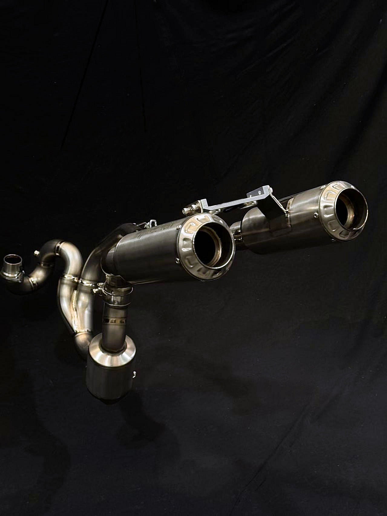Escape de titanio Vandemon para Ducati Scrambler y Cafe Racer 803cc 2015-20