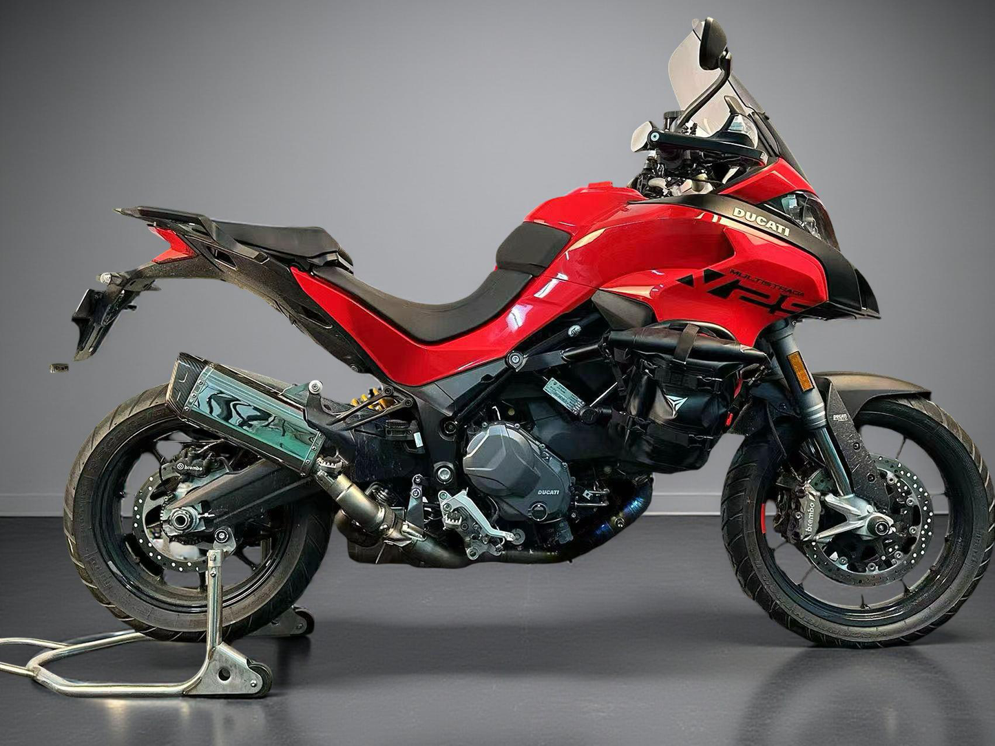 Ducati Multistrada V2 950 双模隐形钛合金排气系统