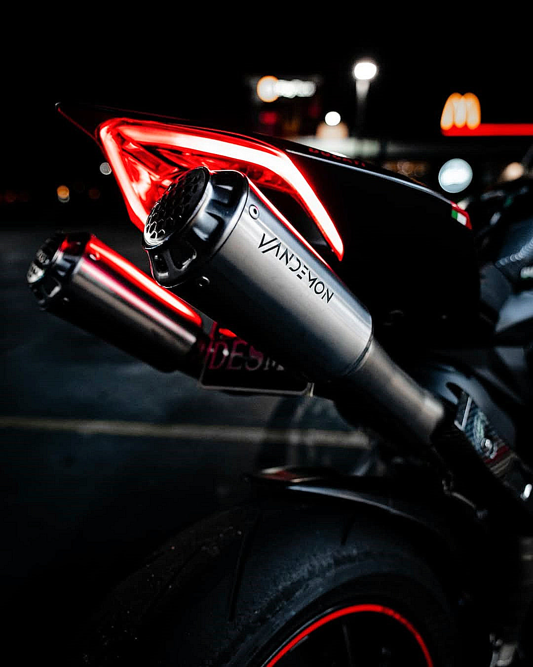 high mount slip on exhausts.