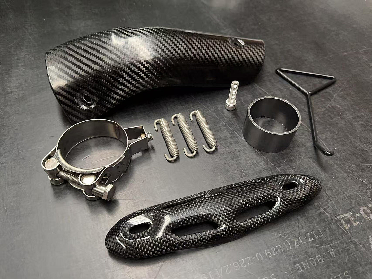 Titanium Full exhausts parts