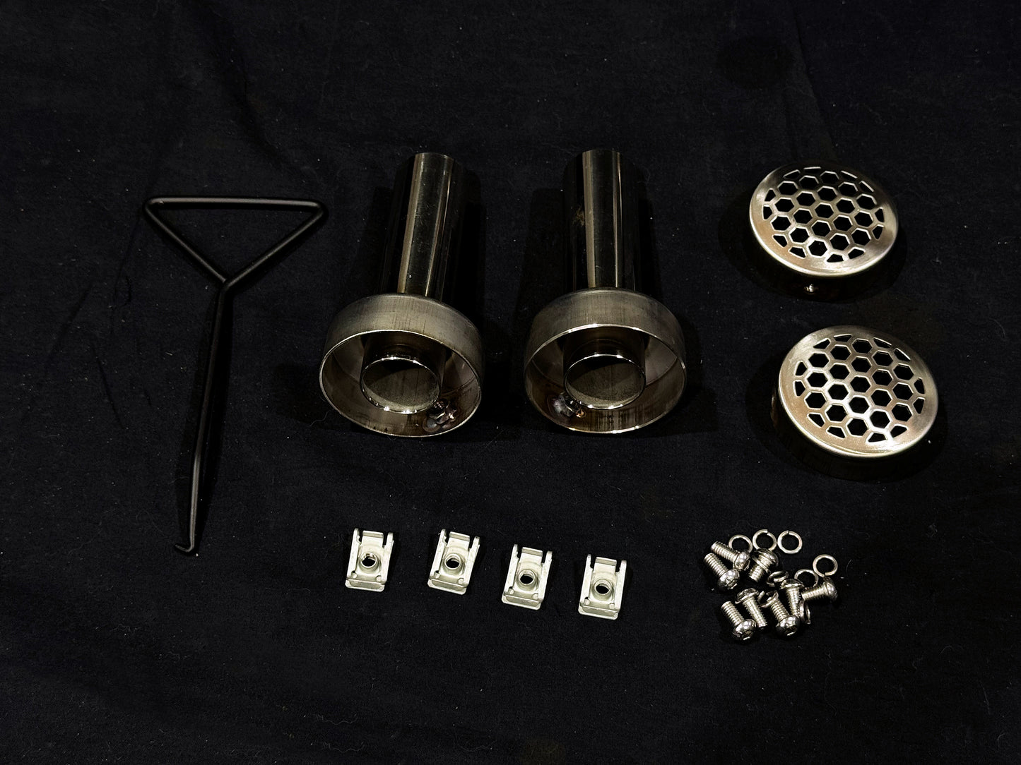 Sistema de escape completo de titanio para Ducati Hypermotard 950 y 950SP 2019-2024