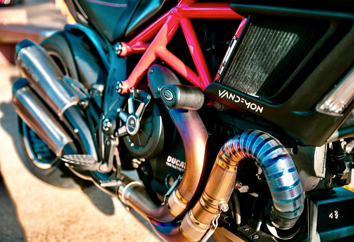 Ducati Diavel 1200 2-1-2 Titanium Exhaust System 2011-2017