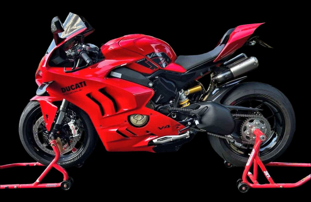 杜卡迪 Panigale V4、V4S、V4R 和 Streetfighter V4 钛合金高位排气系统