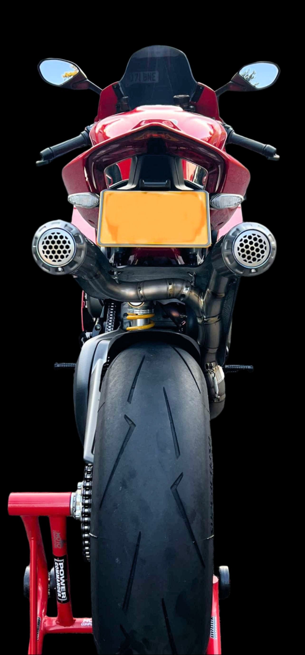 杜卡迪 Panigale V4、V4S、V4R 和 Streetfighter V4 钛合金高位排气系统