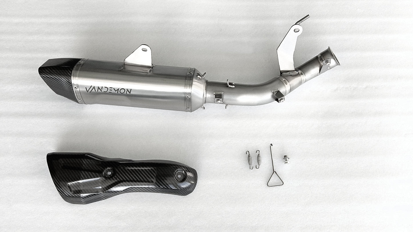 Silenciador deslizante de titanio para Triumph Speed Triple 1200RS y RR