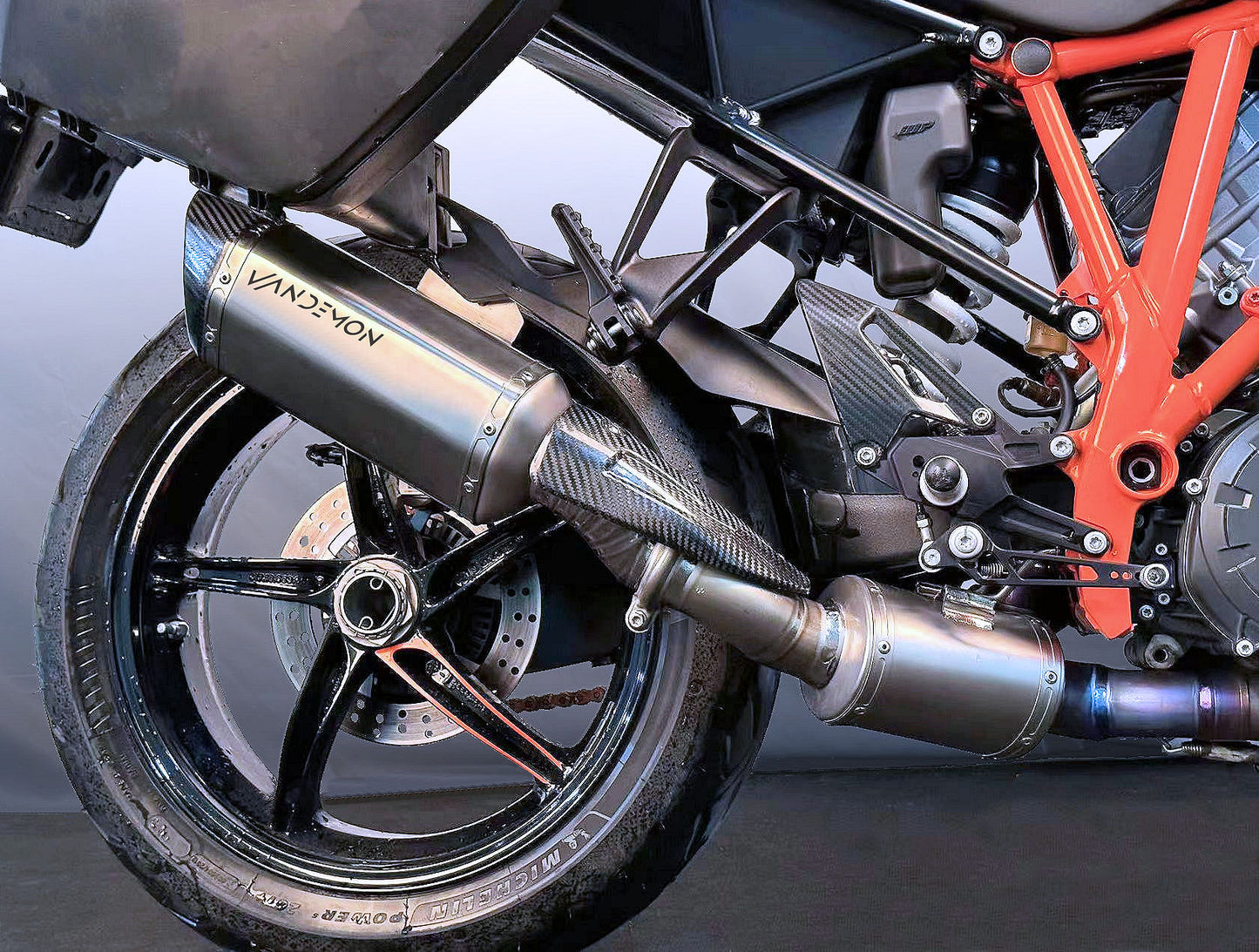 KTM Superduke 1290 GT Vandemon Titanium Exhaust System 2018-23