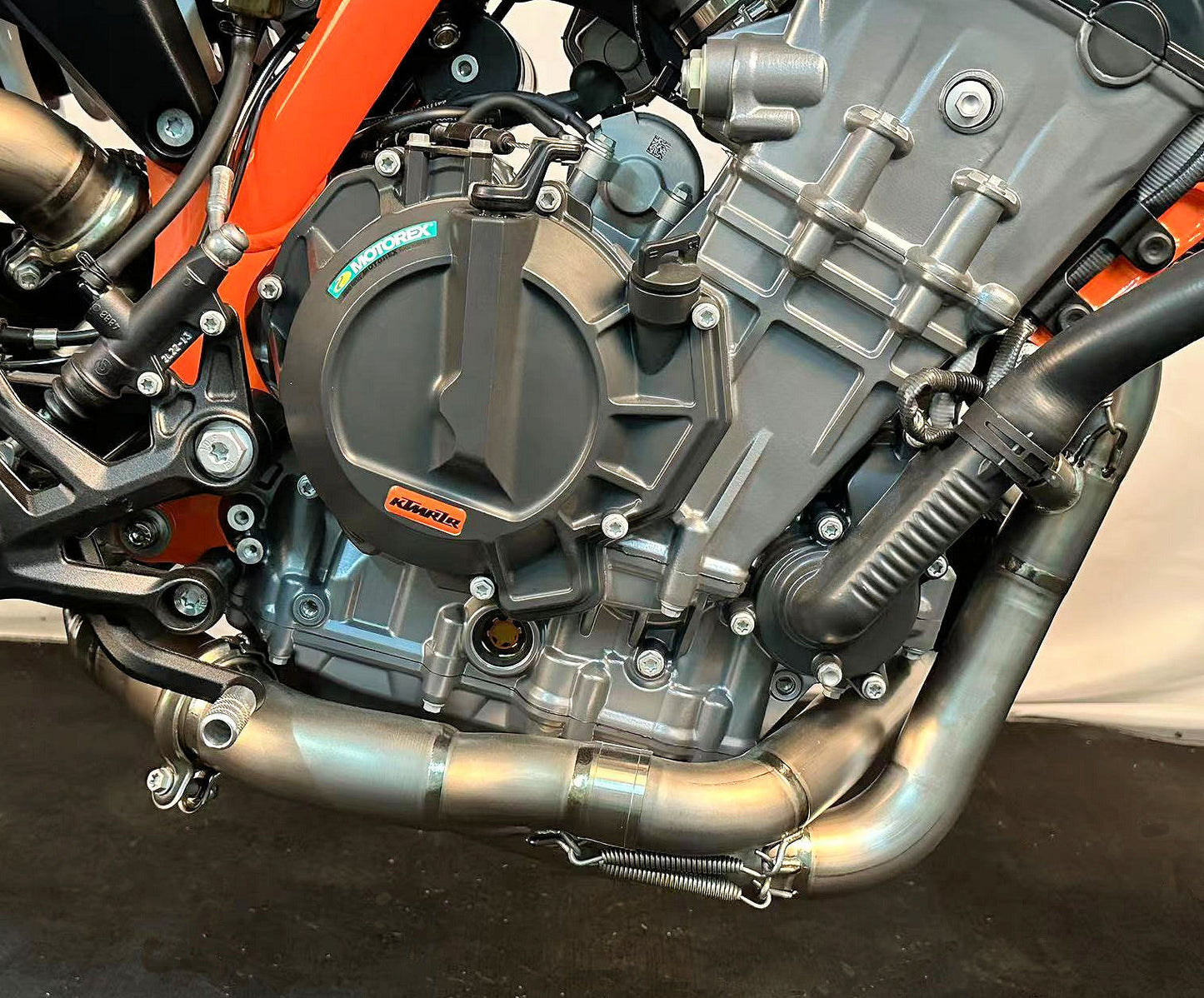 Colectores de titanio Husqvarna Norden 901 para KTM 790 y 890 Adventure/Duke/SMT