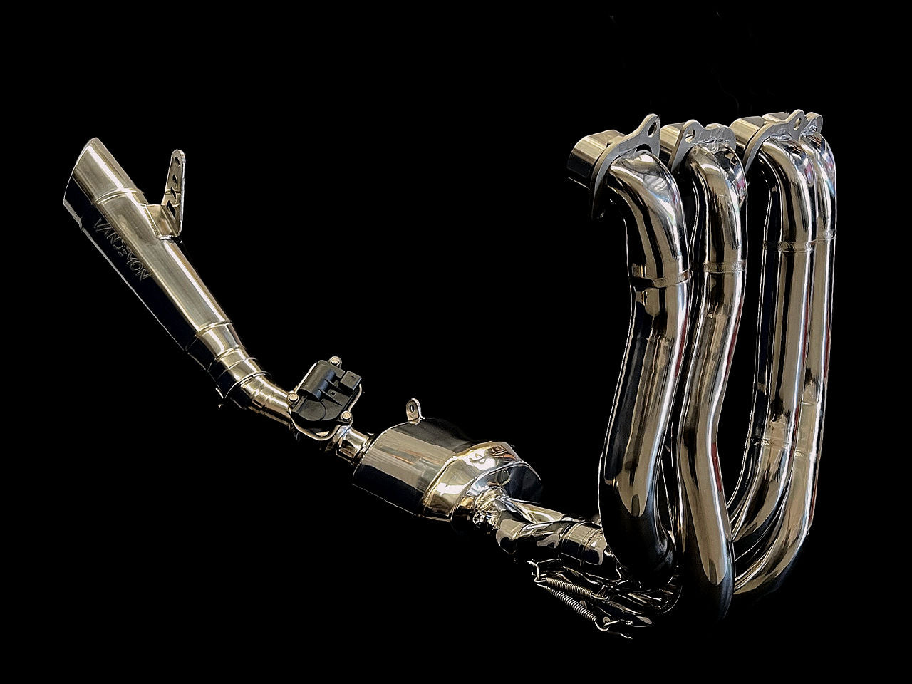 Kawasaki H2, H2R Vandemon Bimodal Stealth Titanium Exhaust System