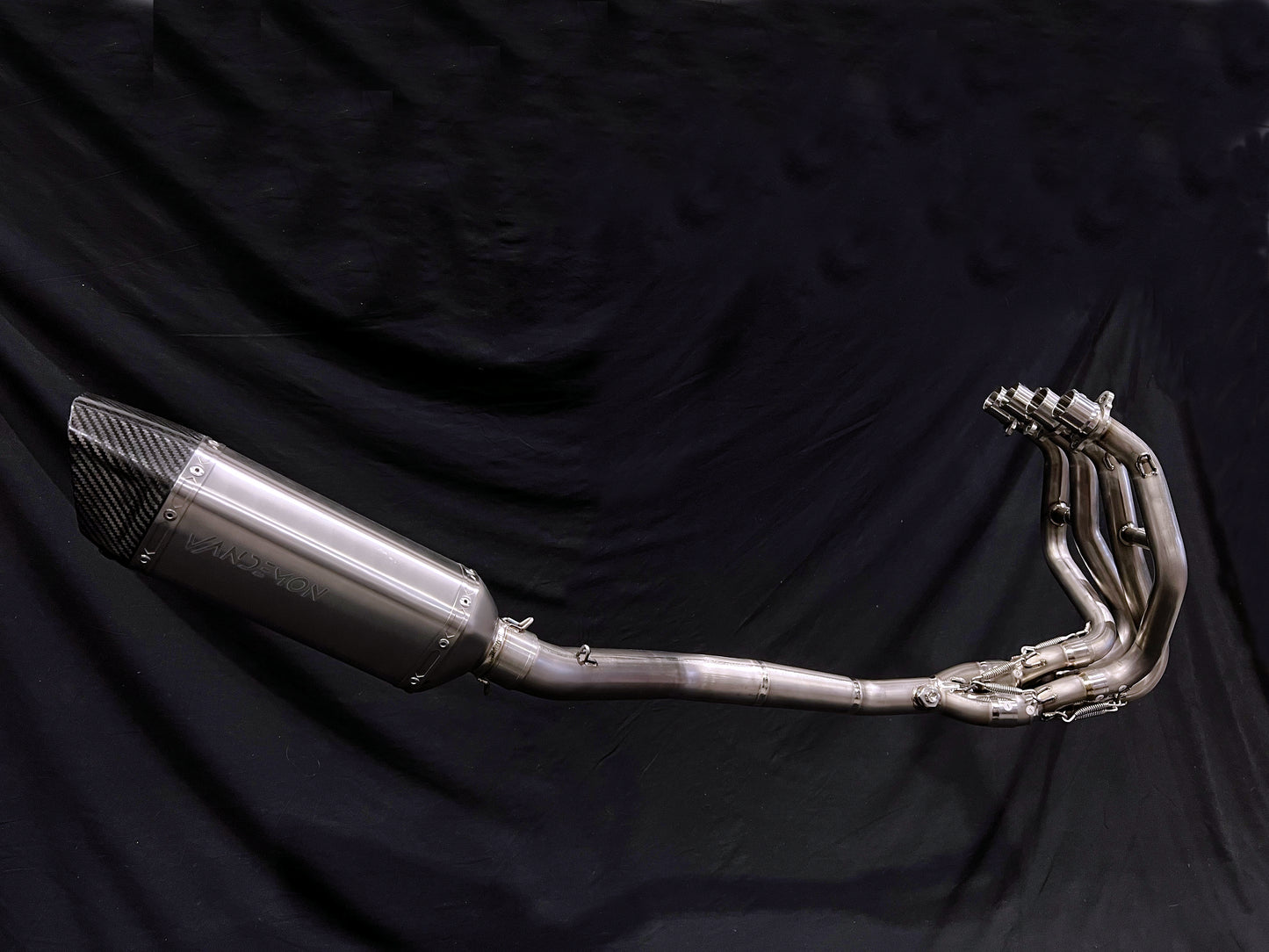 Kawasaki ZX4R-ZX4RR Side Mount Titanium Race Exhaust System 2023-2025