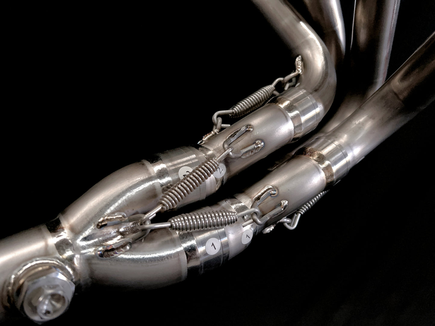 Kawasaki ZX4R-ZX4RR Side Mount Titanium Race Exhaust System 2023-2025