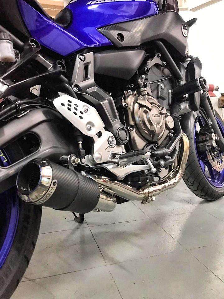 Yamaha MT07 FZ07 & XSR Vandemon Stainless Steel Exhaust System 2014-24