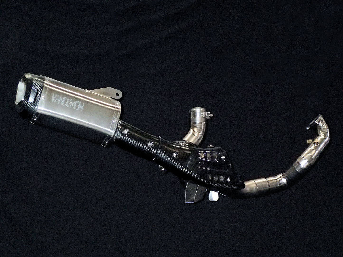 Ducati Multistrada 1200-1260 Titanium Exhaust System with OEM Exhaust Valve Function