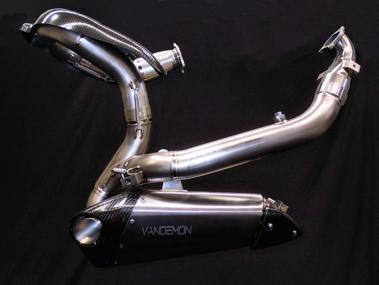 Sistema de escape de titanio para Ducati Panigale 899, 959, 1199 y 1299 2011-18