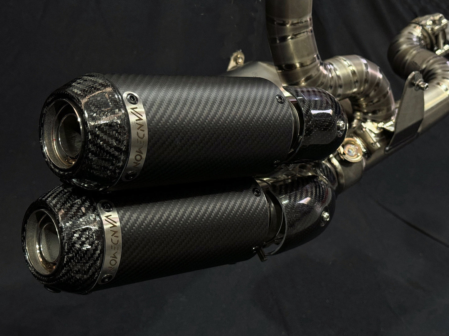 Ducati Supersport 950 Vandemon Bimodal Stealth Titanium Slip-On 2021-25