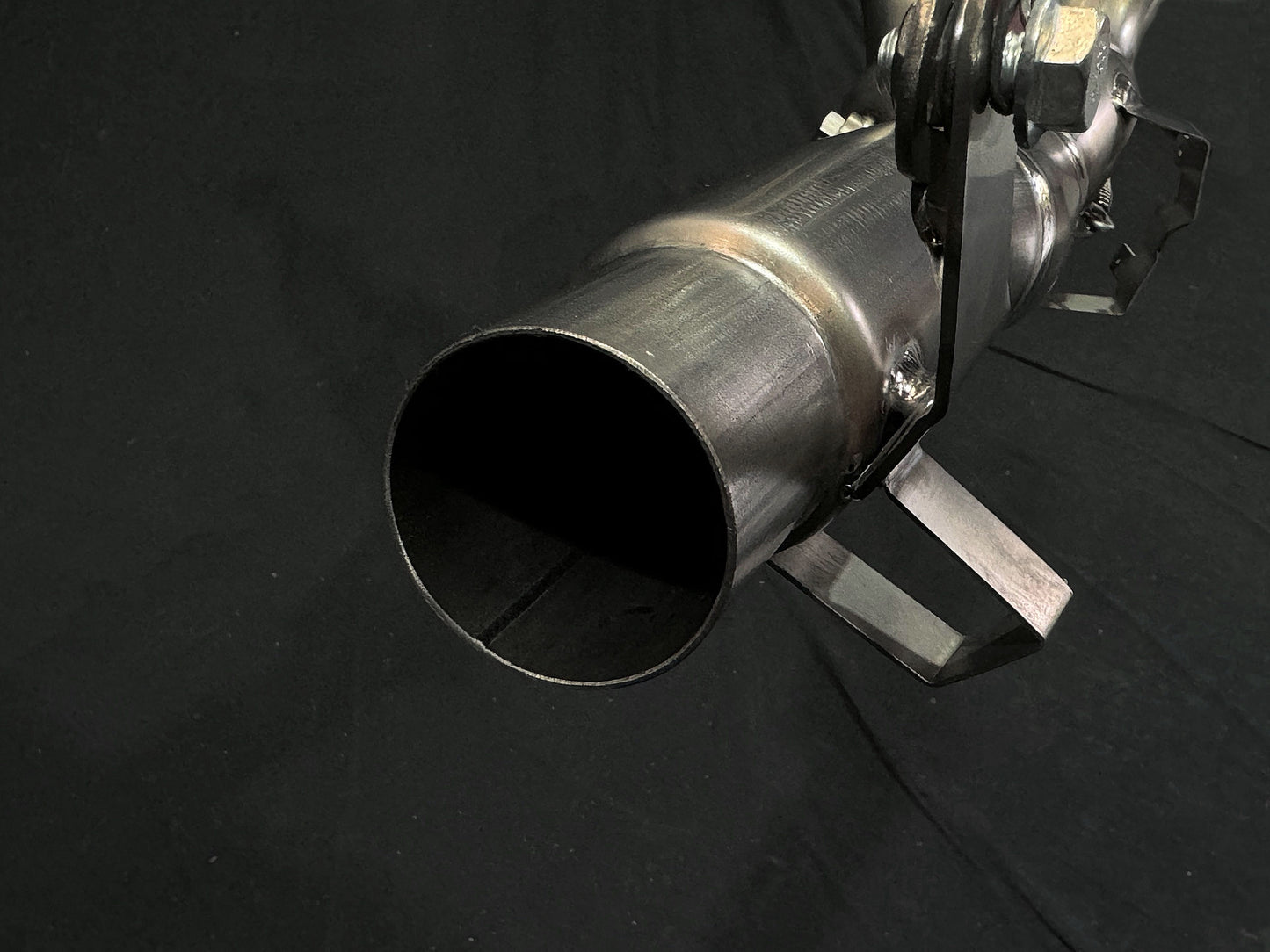 Colectores y tubo de conexión de titanio para Triumph Speed Triple 1200 RS y RR