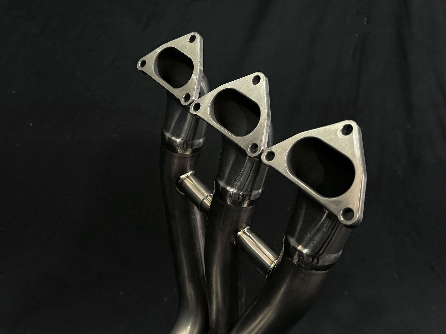 Colectores y tubo de conexión de titanio para Triumph Speed Triple 1200 RS y RR