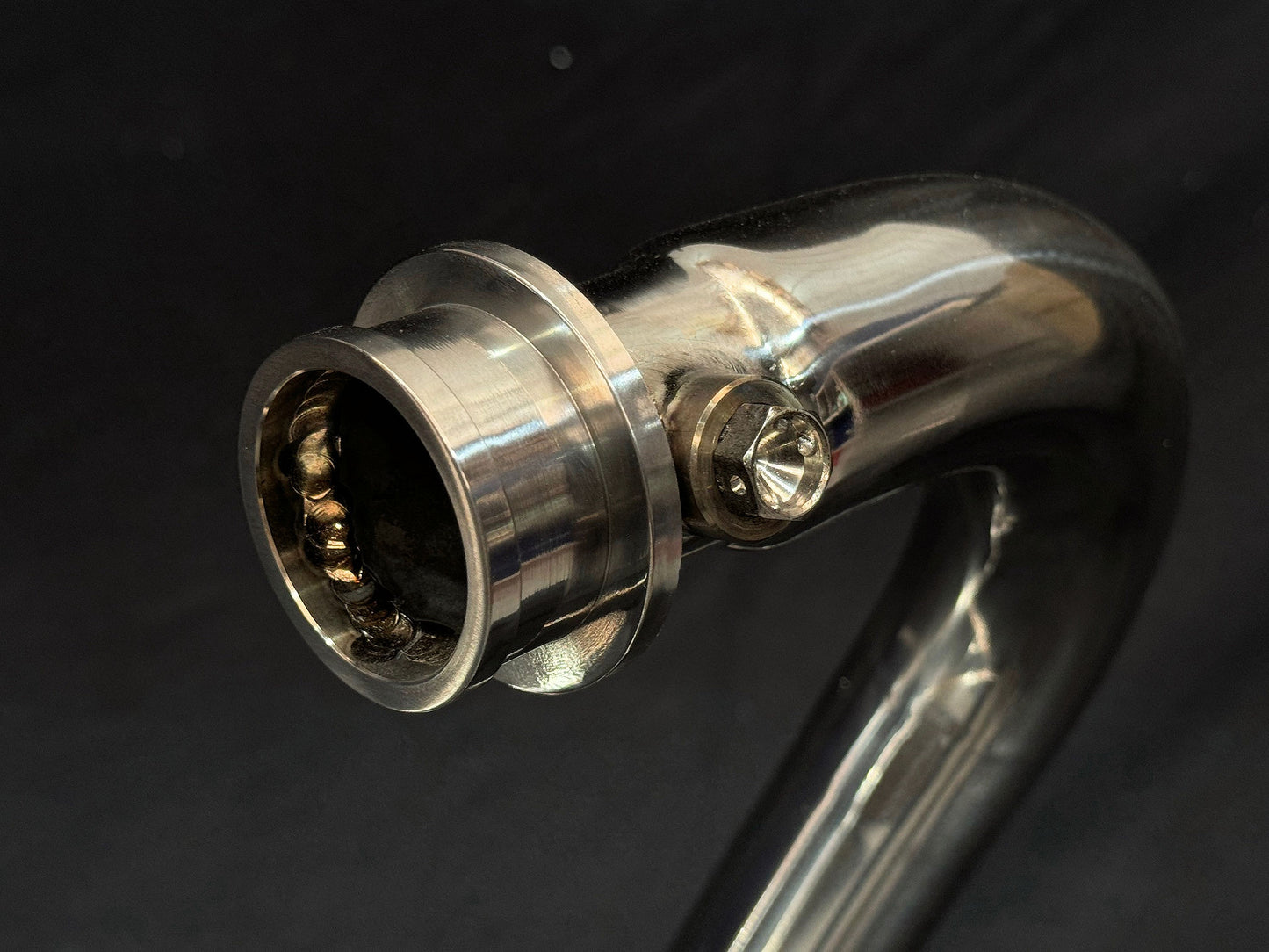 Escape de titanio pulido para Triumph Speed Twin 1200