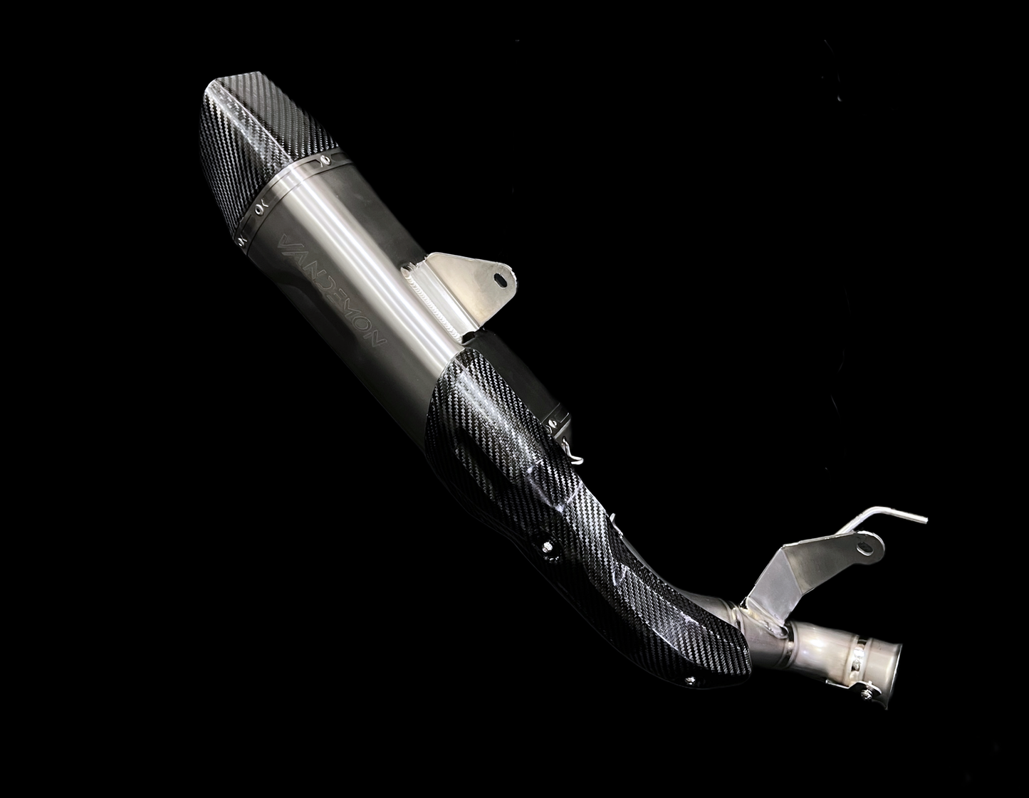 Silenciador deslizante de titanio para Triumph Speed Triple 1200RS y RR
