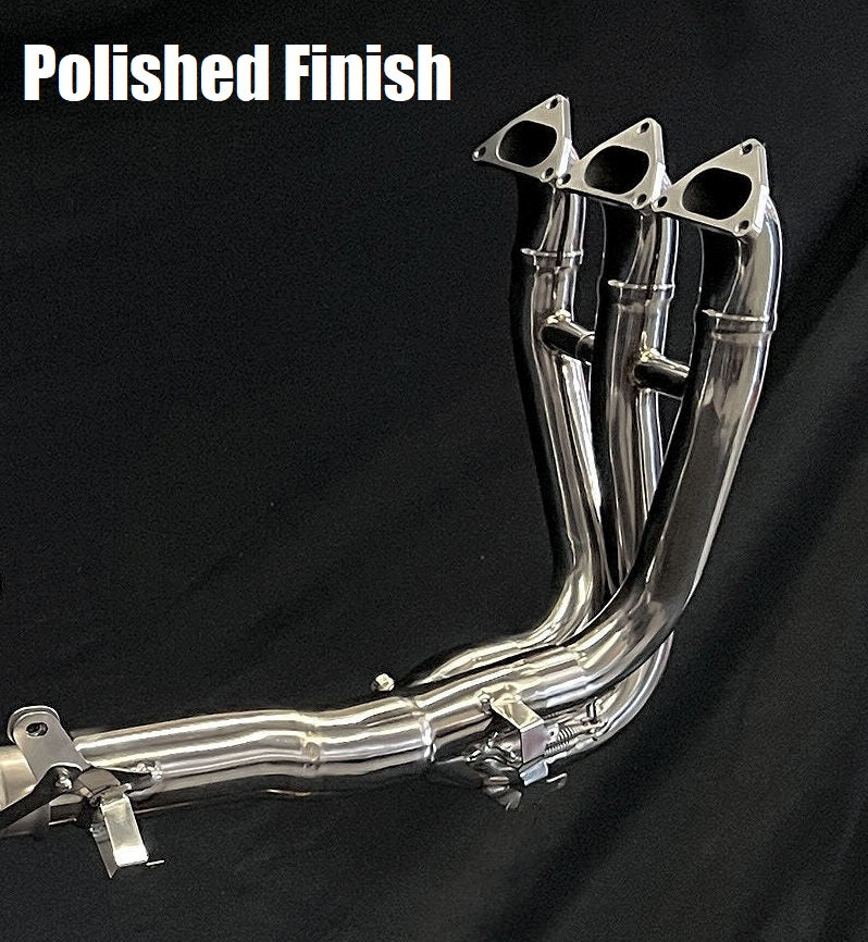 Colectores y tubo de conexión de titanio para Triumph Speed Triple 1200 RS y RR