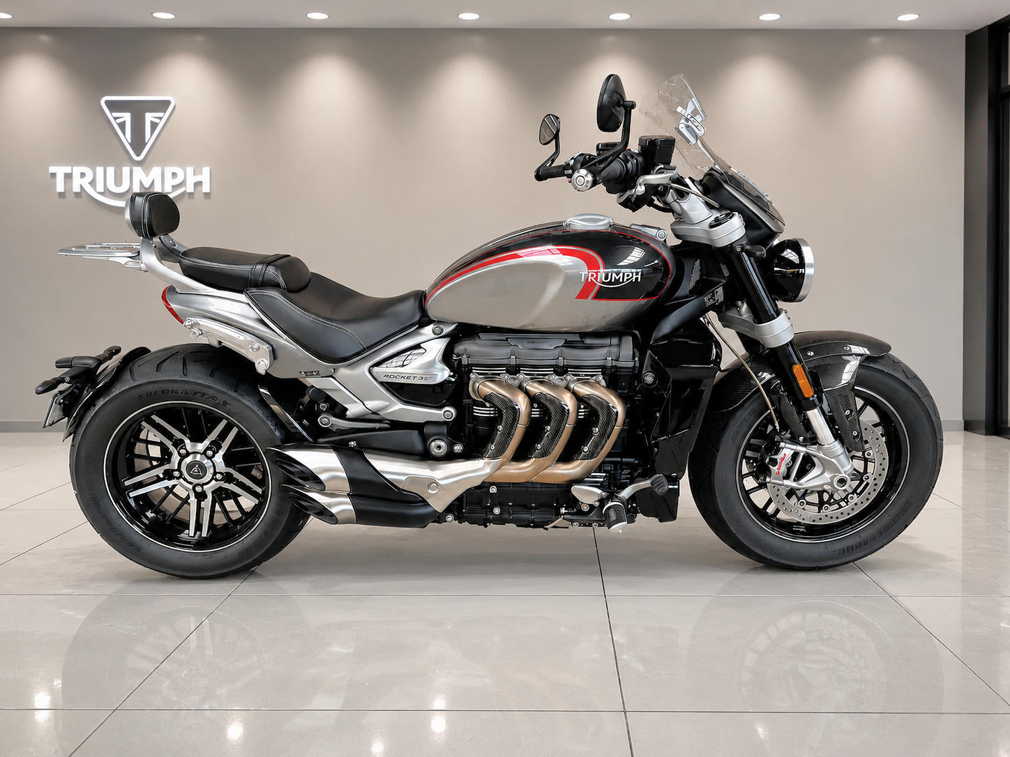 TRIUMPH ROCKET 3R & GT 2500 10pces Carbon Fibre Dresser Kit 2019