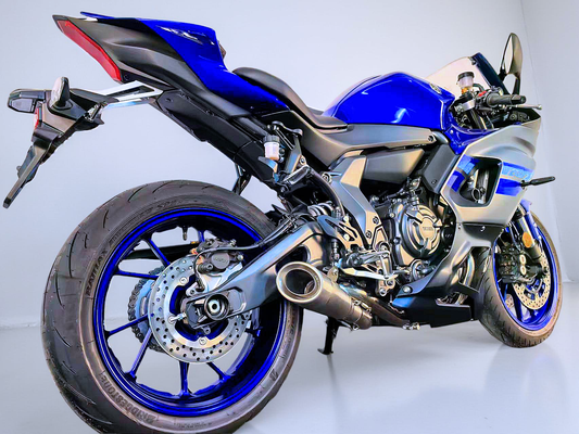 雅马哈 R7 MT07 FZ07 XSR700 Tracer 700/GT Tracer 7/GT 钛合金排气系统