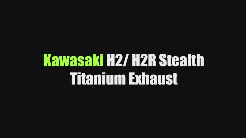 Audio H2R Muffler Stealth Exhaust System