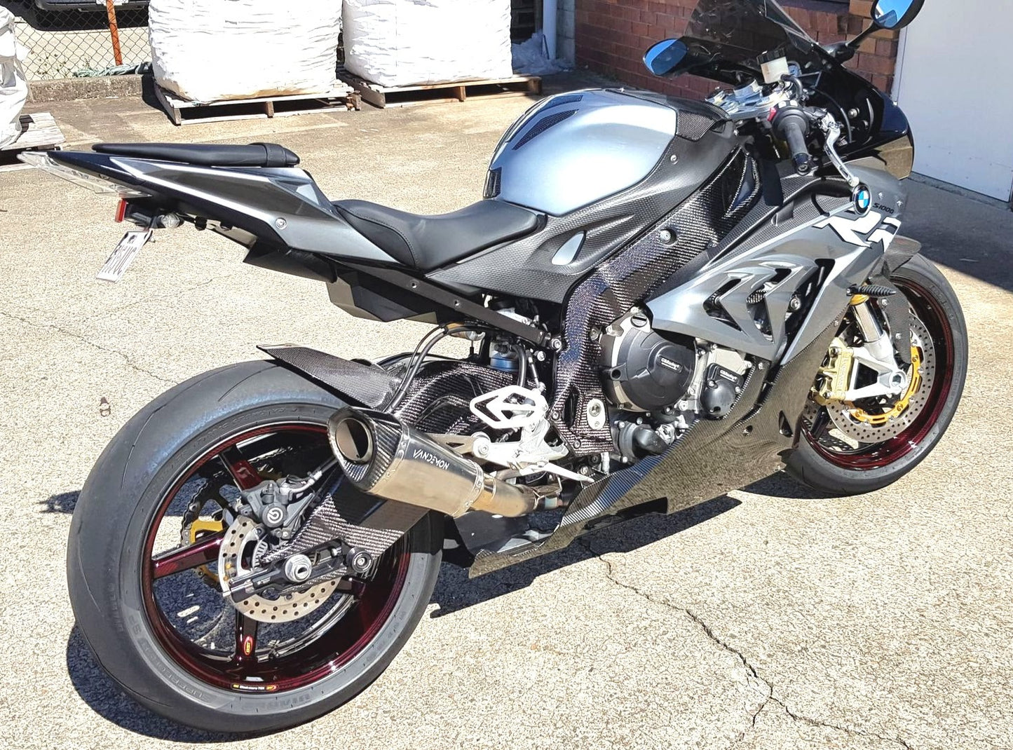 BMW S1000R & S1000RR Vandemon Titanium Exhaust System 2010-18.