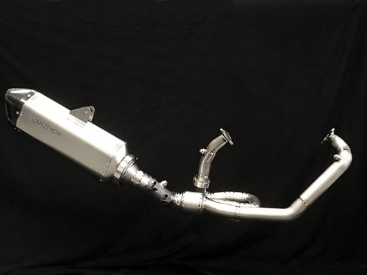 Sistema de escape completo de titanio Vandemon para KTM 1290 Super Adventure S & R 2020-2024