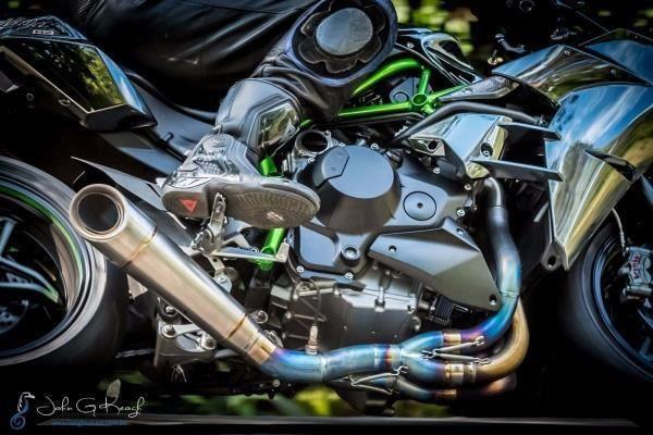 Vandemon Brushed Titanium Exhaust System 2015-21