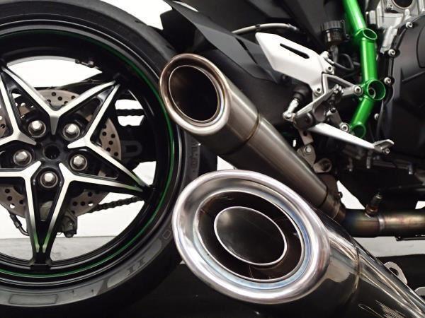 Vandemon Brushed Titanium Exhaust System