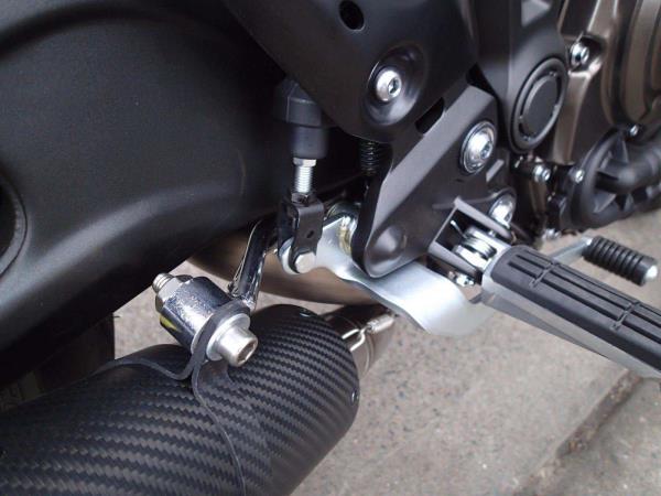 Sistema de escape de titanio Yamaha R7 MT07 FZ07 XSR700 Tracer 700/GT Tracer 7/GT