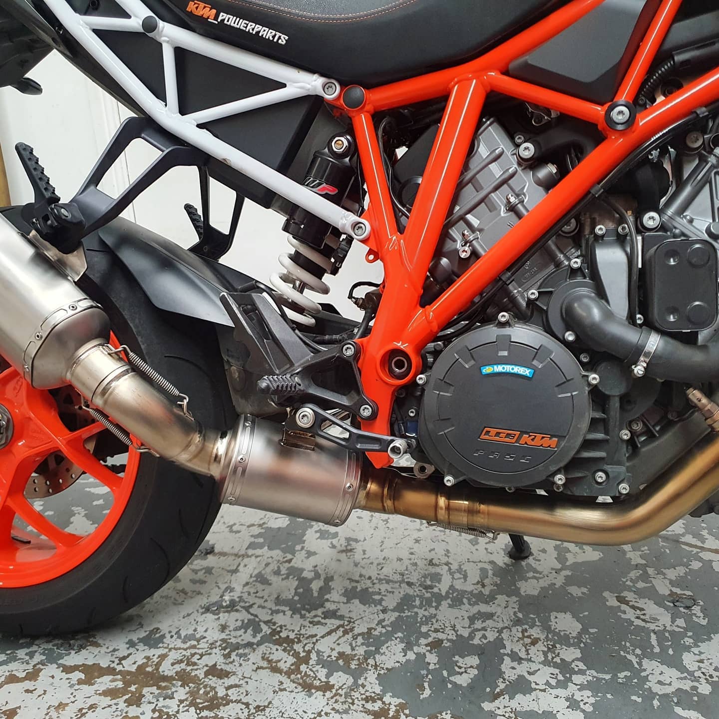KTM Superduke 1290R Vandemon Titanium Exhaust System