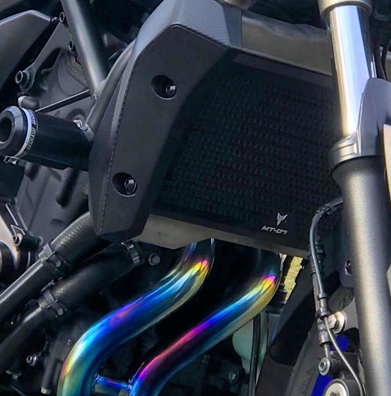 Yamaha R7 MT07 FZ07 XSR700 Tracer 700/GT Tracer 7/GT Titanium Exhaust System