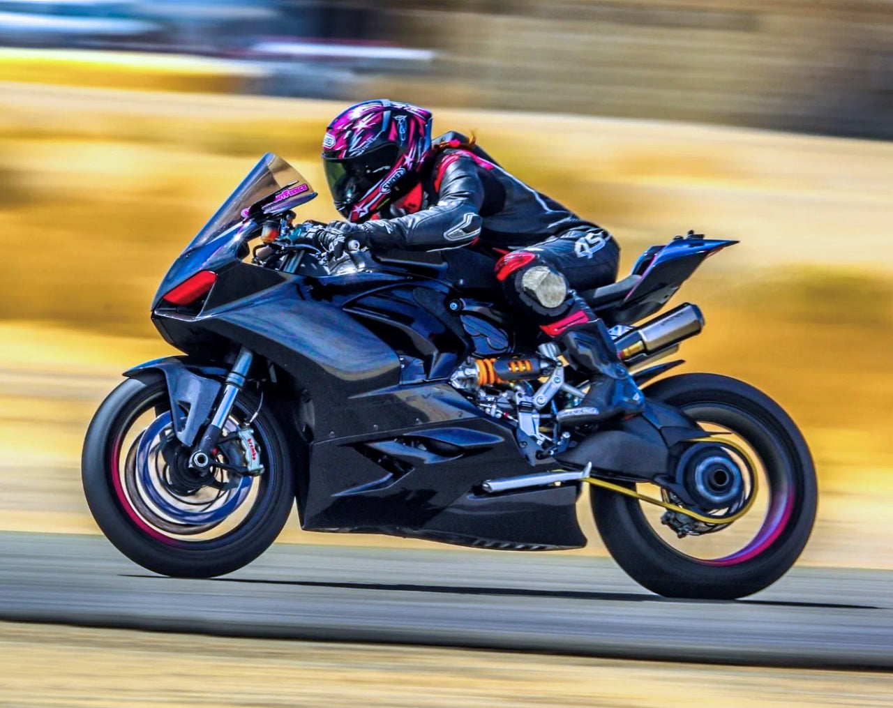 Sistema de escape de montaje alto de titanio completo para Ducati Panigale/ Streetfighter V2 955 2020-24