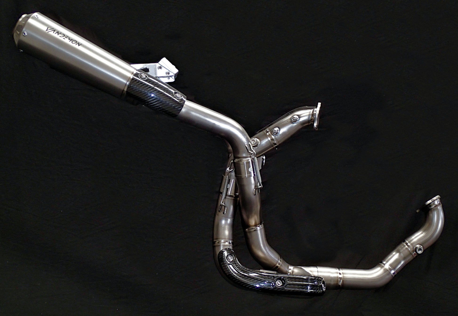 Ducati Supersport 939 Vandemon High Mount Titanium Exhaust System 2017-20