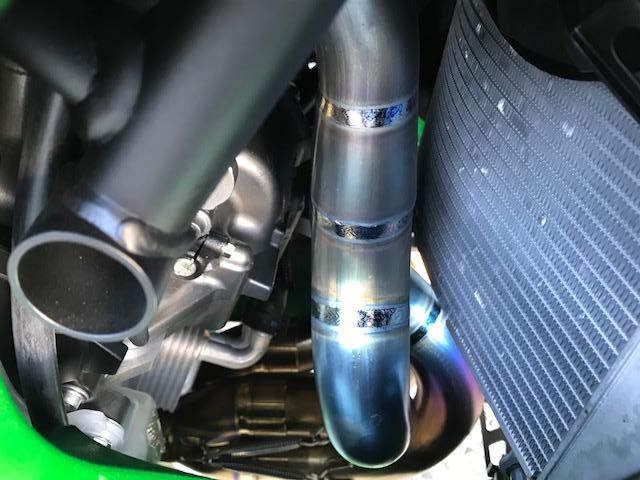 Kawasaki H2 SE SX Vandemon Titanium Exhaust System 2018-25