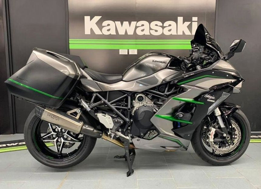 Kawasaki H2 SE SX Vandemon Titanium Slip-On Muffler 2018-25