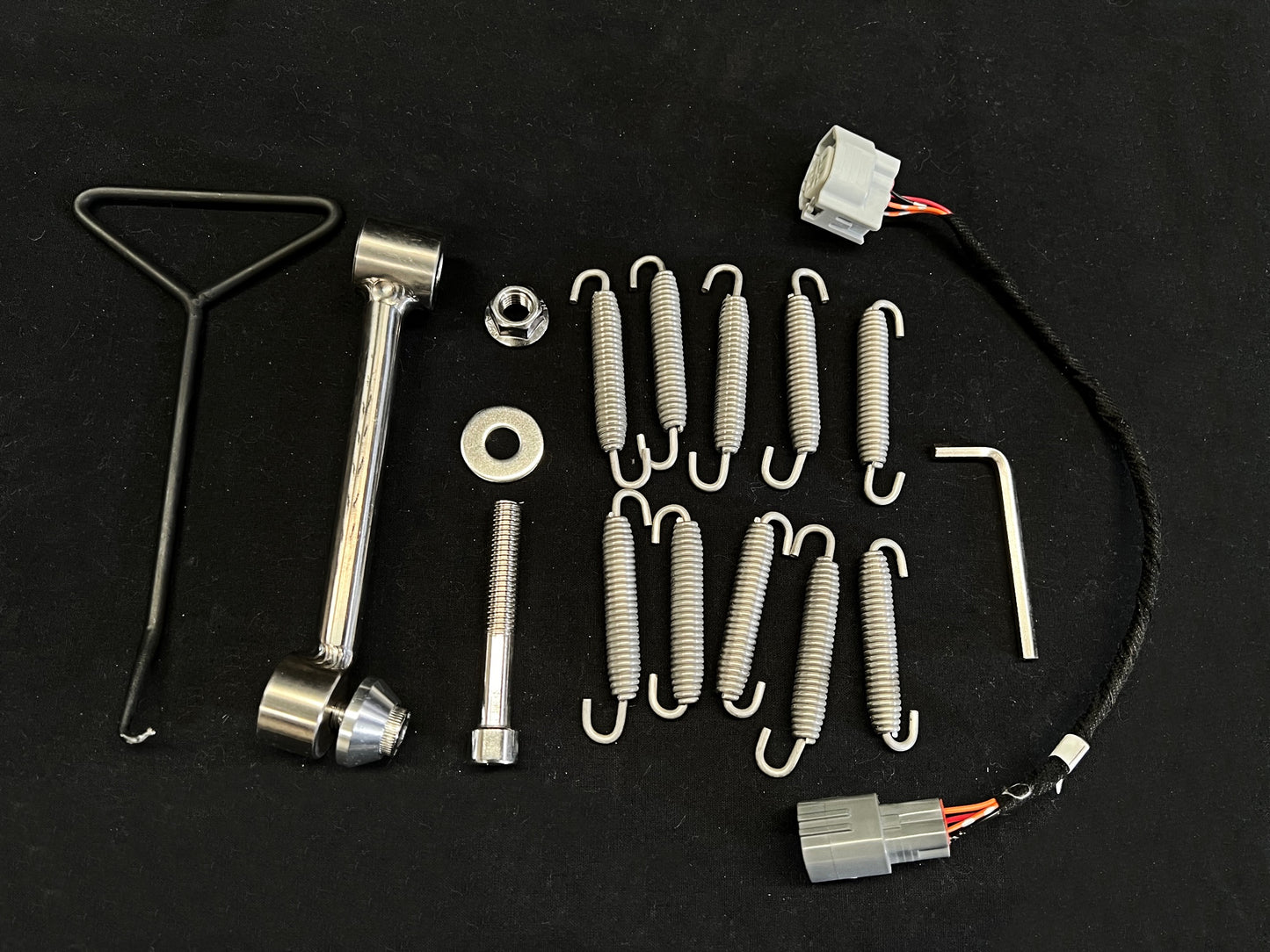 Kawasaki Ninja ZH2 Vandemon Brushed Titanium Exhaust System