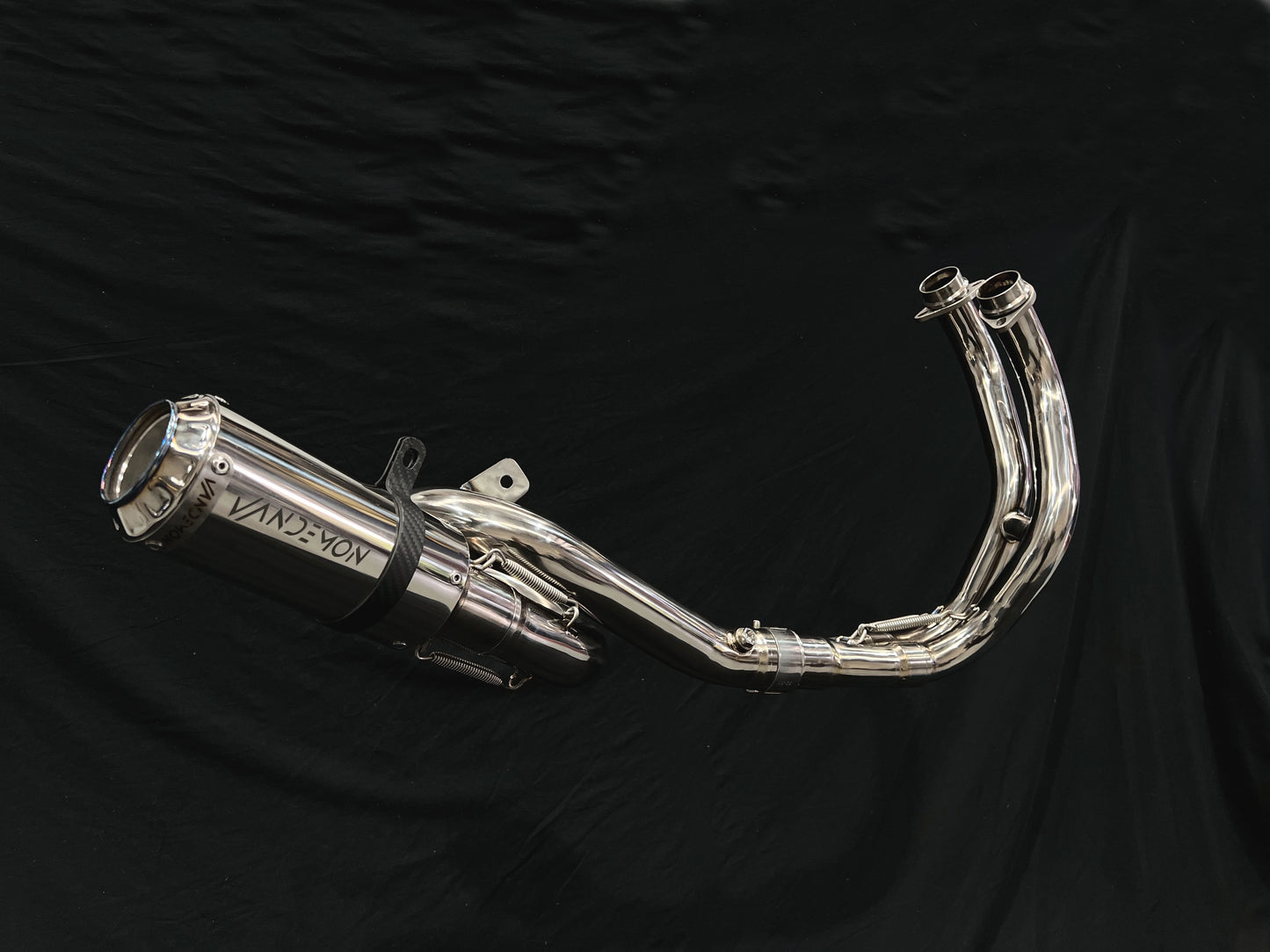 Yamaha R7 MT07 FZ07 XSR700 Tracer 700/GT Tracer 7/GT Titanium Exhaust System