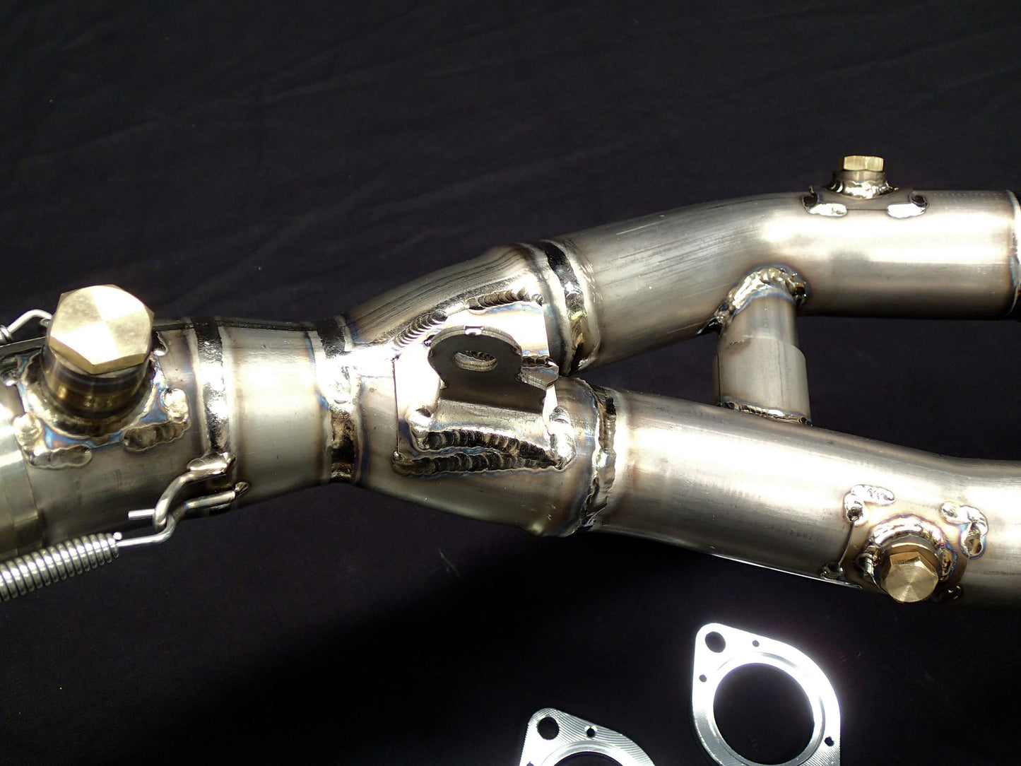 Sistema de escape de titanio Vandemon para Yamaha YZF-R1 y YZF-R1M 2015-24