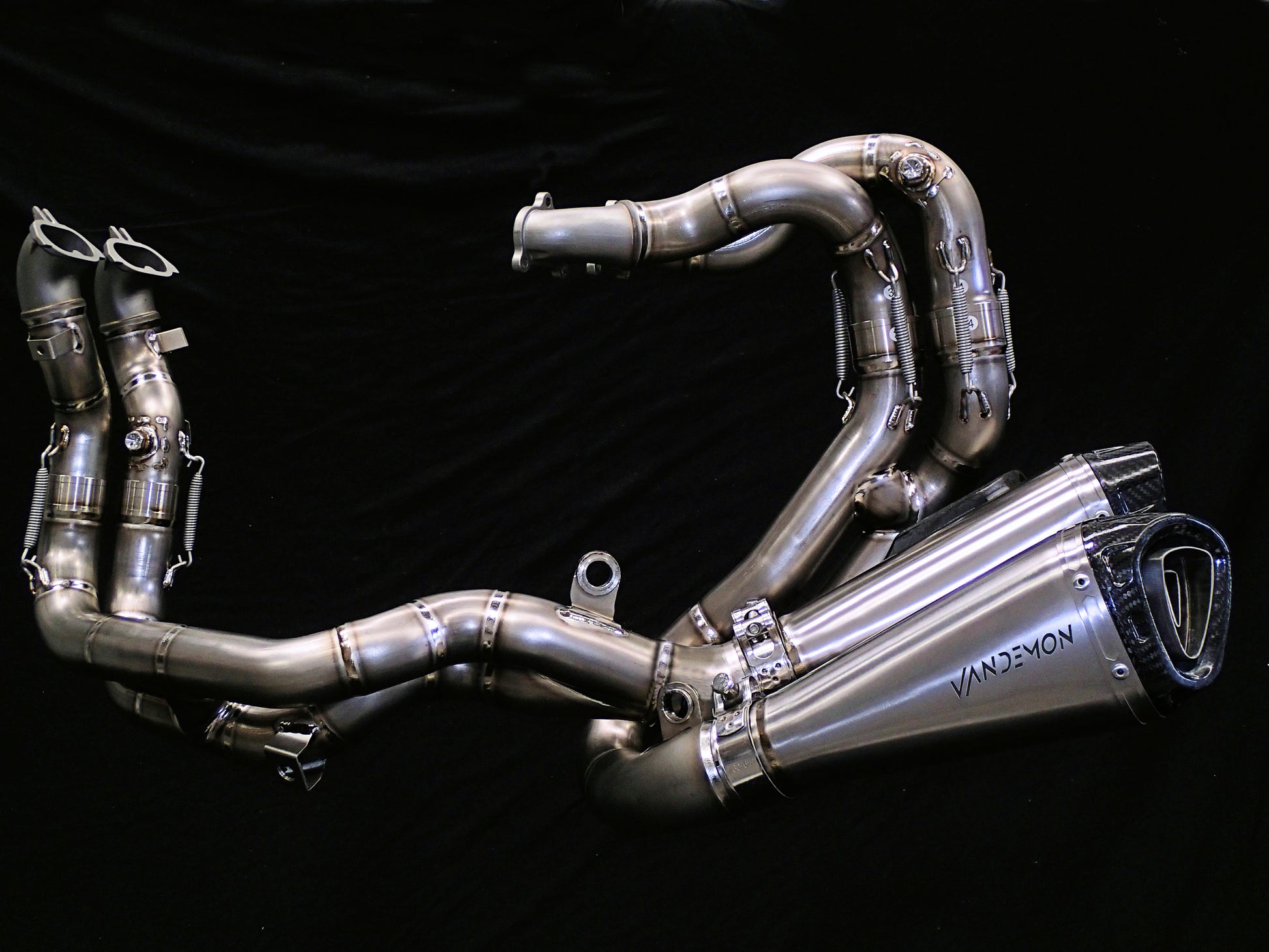 Ducati Panigale V4S & V4R Vandemon Full Titanium Exhaust Kit 2018-21
