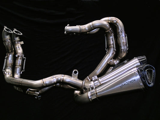 Ducati Panigale V4S & V4R Vandemon Full Titanium Exhaust Kit 2018-21