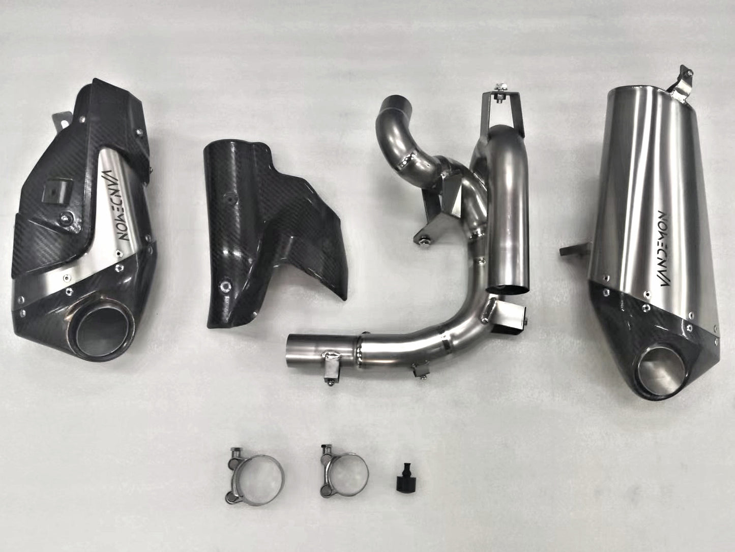Triumph Rocket 3R, GT and Storm Titanium Slip-On Mufflers 2019-2025