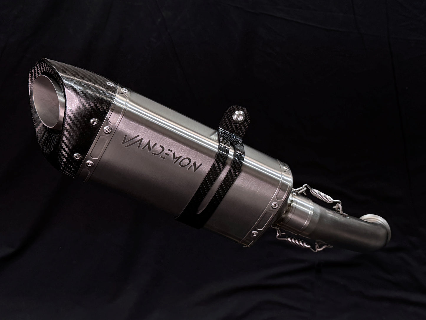 KTM RC 390 & 390 DUKE  Gen 1 Titanium Slip-On Muffler Cat-Delete 2013-2021