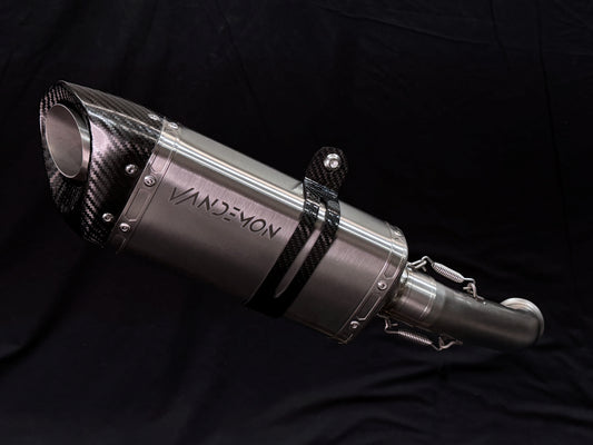 KTM RC 390 & 390 DUKE  Gen 1 Titanium Slip-On Muffler Cat-Delete 2013-2021